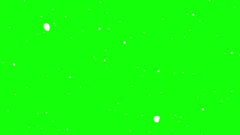 Seamless Loop Cartoon Snowfall Animation Chroma Key 스톡 동영상 344235064