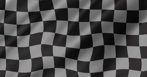 Seamless loop Checkered race flag animation Stock Footage 260582898
