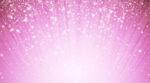Seamless loop Christmas pink background with small snowflakes star particles. Stock Footage 68286258
