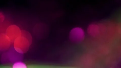 Seamless loop circle bokeh lights background. defocused of light leak flares Stock Footage 314391042