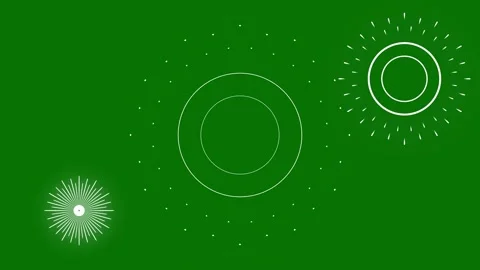 Seamless Loop Circle Explosion with Glowing Spark Effects Stock Footage 332910411