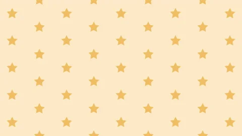 Seamless Loop Comic Cartoon Clean Pastel color Star Static Animation Backgrou Stock Footage 174131156