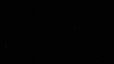 Seamless Loop Comic Cartoon Rain lines Overlay Black And White Background Stock Footage 171397743