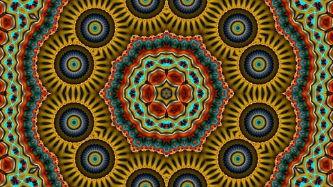 Seamless Loop of Complex Pattern Design Видео 201346189