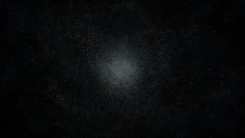 Seamless loop dark universe with flickering stars background Stock Footage 341156120