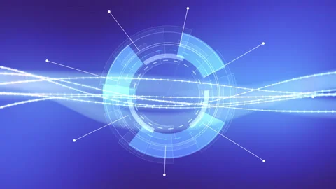 Data Stream Digital Computer Network Stock Footage ~ Royalty Free Stock ...