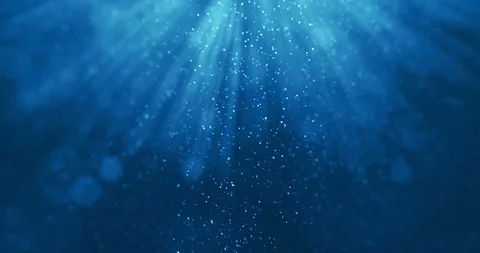 Seamless loop of deep blue ocean waves from underwater background Vidéo 86477709