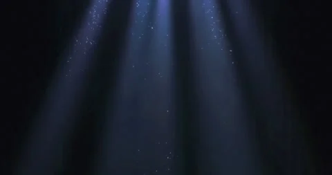 Seamless loop of deep blue ocean waves from underwater background with particles Stock Footage 288221361