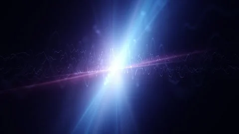 Seamless loop digital technology music equalizer lines Stock Footage 324608909