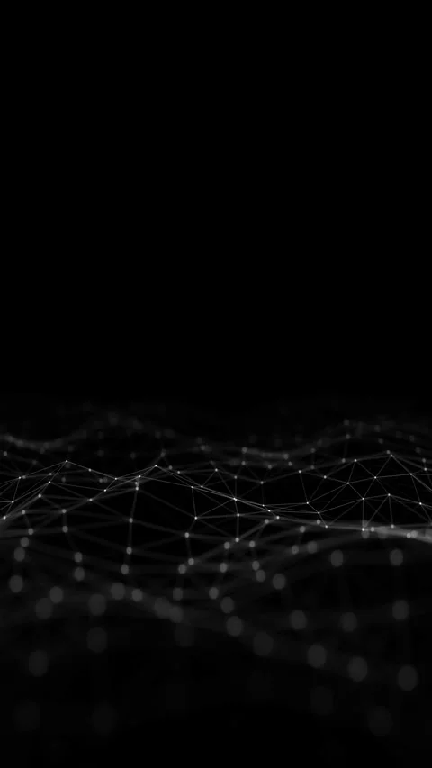 Seamless loop digital technology network net vertical animation Stock Footage 338108969