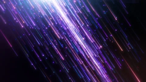 Seamless loop, Dynamic glowing line beams. Stock Footage 202771983