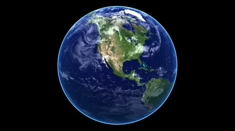 Seamless Loop Earth Animation 12 Stock Footage 916755