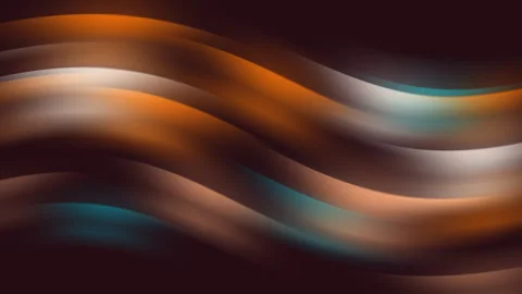 Seamless Loop - Elegant Abstract Waves Background Stock Footage 312906581
