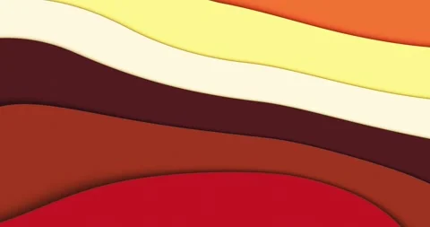 Seamless loop fall season color pattern motion graphic Stock Footage 337660121