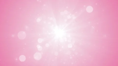 Seamless loop file, Spreading circular particle and Lens Flare - Pink Stock Footage 108525808