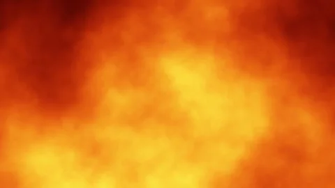 Seamless loop fire flame cloud animation background Stock Footage 337572960