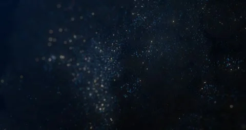 Seamless loop of flowing particles in an abstract background. Stock Footage 256244277