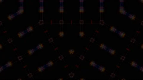 Seamless Loop of Glitch Effect Abstract Pattern Video Background Stock Footage 167827134
