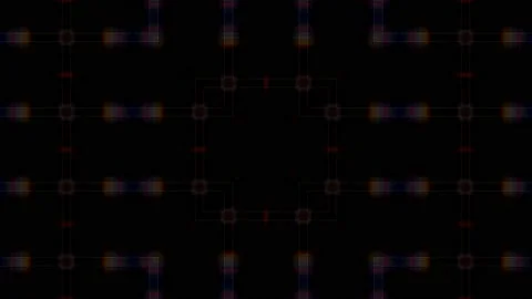 Seamless Loop of Glitch Effect Abstract Pattern Video Background Stock Footage 167827204