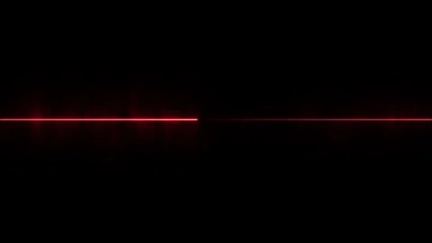 Seamless loop of glowing horizontal neon lines streaming across.Moving blue.. Stock Footage 310281145