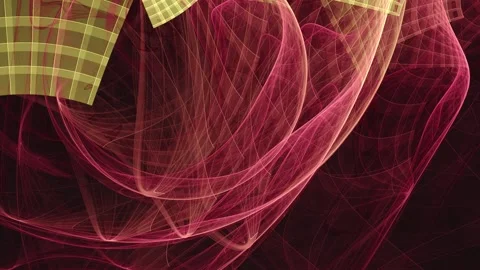 Seamless loop grid patterns and blocks presentation background with dark Stock Footage 142854865