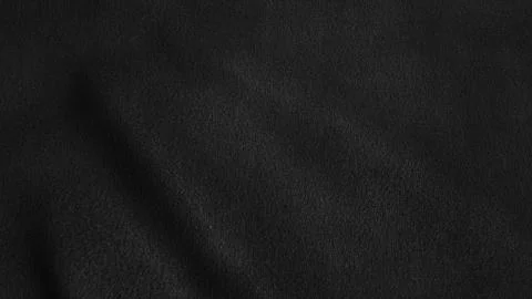Seamless loop with highly detailed black fabric texture Illustrazione stock