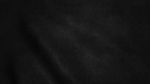 Seamless loop with highly detailed black fabric texture Illustrazione stock
