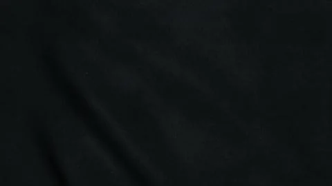 Seamless loop with highly detailed black fabric texture Illustrazione stock