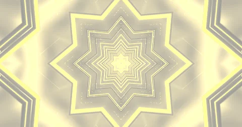 Seamless loop of a hypnotic tunnel pattern creating mesmerizing v Stock Footage 316398917