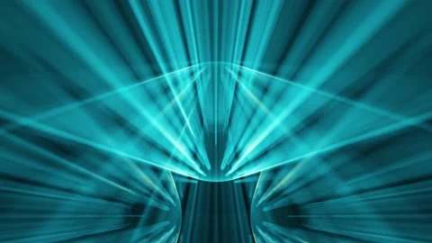 Seamless loop of light rays multiple mirror effect Stock Footage 148252264