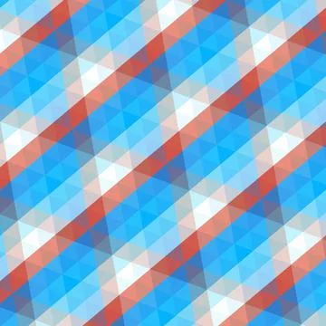 Seamless loop of lines and equilateral geometric patterns in different colors Stock Photos