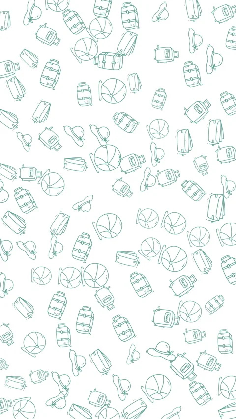 Seamless loop medical health pattern with tiny abstract pills and capsules Видео 338165059