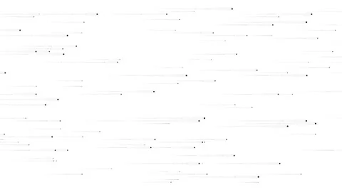 Seamless loop of minimalist black data particles flowing on white background 스톡 동영상 334660483