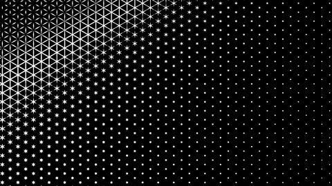 Seamless loop minimalist pattern of black background with shapes morphing Stock Footage 123423144