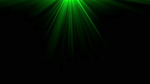 Seamless loop with natural stylized green glow lighting Stock Footage 206571567