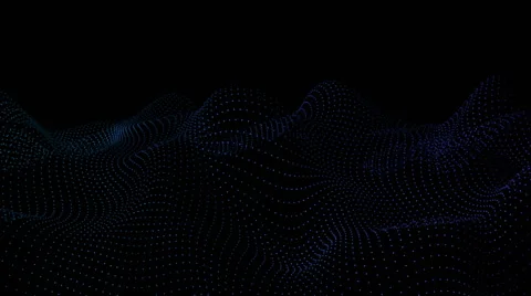Seamless Loop - Particles Waves Background Stock-Footage 67551078