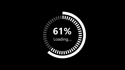 Seamless loop progress animation. Modern... | Stock Video | Pond5