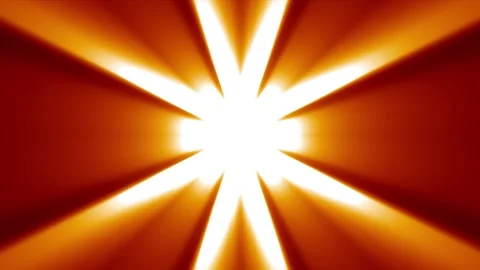 Seamless loop of red light rays 2 mirror effect Stock Footage 148252565