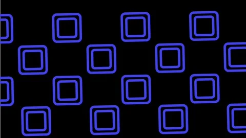 Seamless loop of a rocking geometric pattern.  Stock Footage 314952114