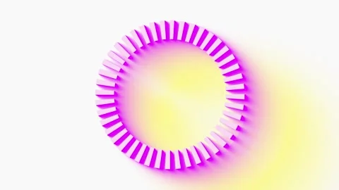Seamless loop. round frame. Abstract 4k loopable motion graphics. Stock Footage 302073309