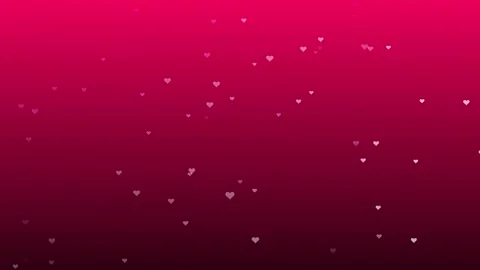 Seamless loop small slow motion heart symbols background Vídeos de archivo 229694643