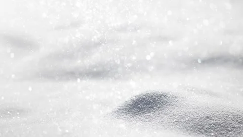 Seamless loop snowflakes winter snow background Stock Footage 324198655
