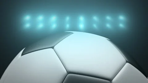 Seamless Loop Soccerball Background Stock Footage 266491477