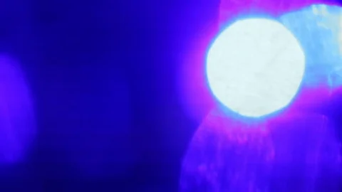 Seamless loop of soft focused LED lights blinking Stock Footage 84581757