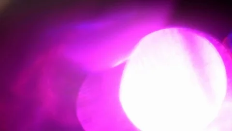 Seamless loop of soft focused LED lights blinking Stock Footage 84581833