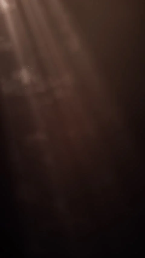 Seamless loop spotlight beams shining through fog, dust particles, abstract Stock Footage 307857471