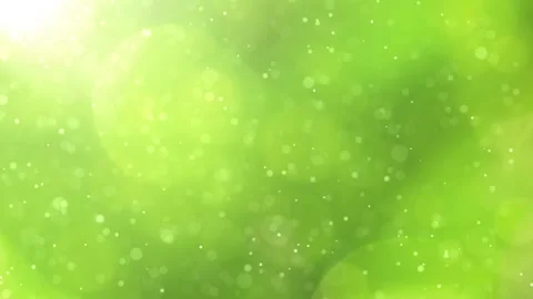Seamless loop sunny green nature bokeh copy space background Stock Footage 340238503