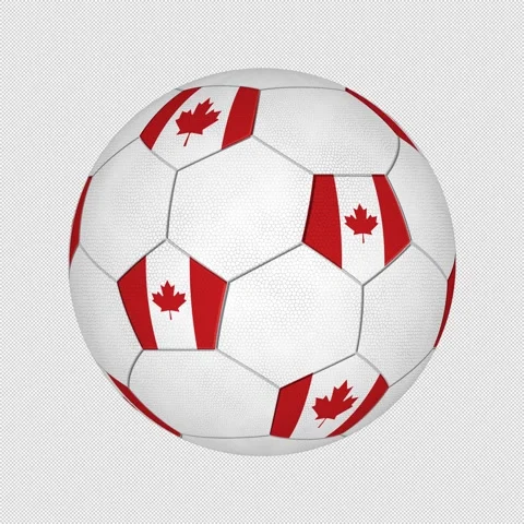 Seamless loop with transparent alpha channel animation of soccer ball Stock-Footage 334941859