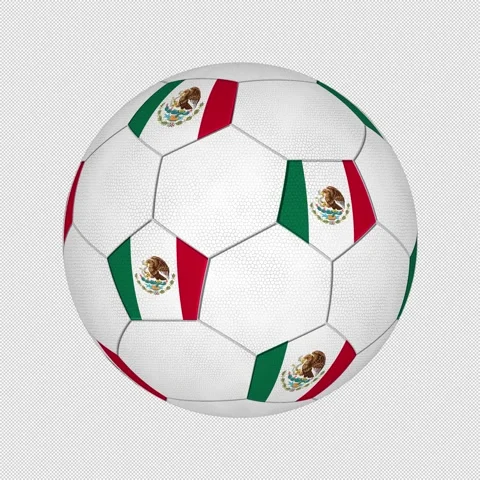 Seamless loop with transparent alpha channel animation of soccer ball Stock-Footage 334943164