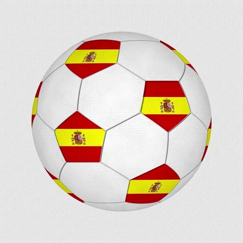 Seamless loop with transparent alpha channel animation of soccer ball Stock-Footage 334944995